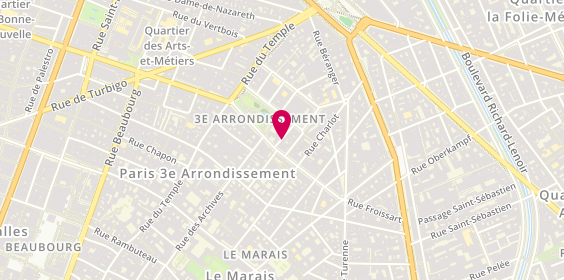 Plan de FENG Anthony, 8 Rue Caffarelli, 75003 Paris