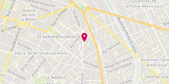 Plan de David Color, David Color
62 Rue de Saintonge, 75003 Paris