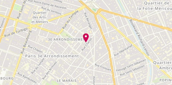 Plan de Coiff1Rst, 65 Rue Charlot, 75003 Paris