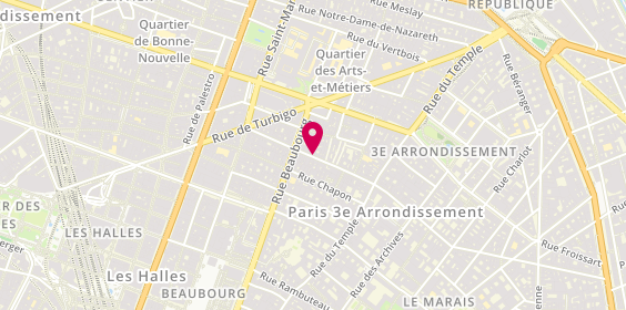 Plan de Me In Marais, 44 Rue des Gravilliers, 75003 Paris