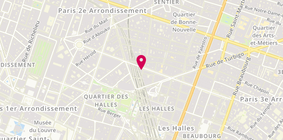 Plan de Jean Louis David, 25-27 Rue Montorgueil, 75001 Paris