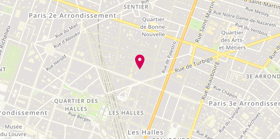 Plan de Saco Paris Tiquetonne, 18 Bis Rue Tiquetonne, 75002 Paris