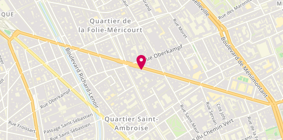 Plan de B Nova, 58 avenue de la République, 75011 Paris