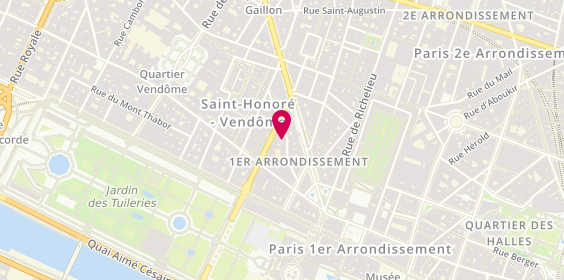 Plan de Superstars, 15 Rue d'Argenteuil, 75001 Paris