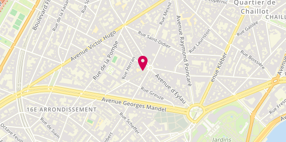 Plan de Joe's Coiffure - Paris 16, 2 Rue Decamps, 75116 Paris