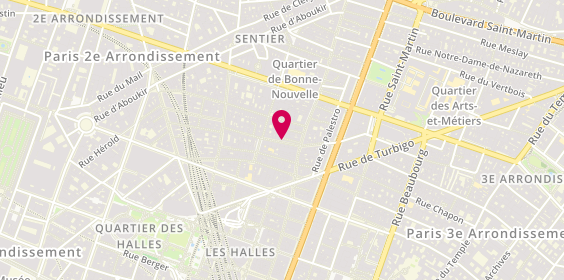 Plan de Amber Silverstein EIRL, 32 Rue Greneta, 75002 Paris