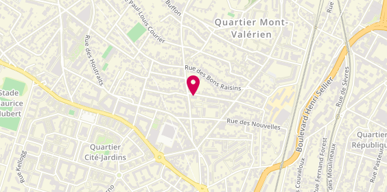 Plan de WOESTELANDT Sandrine, Bât A 43 Rue Acquevilles, 92150 Suresnes