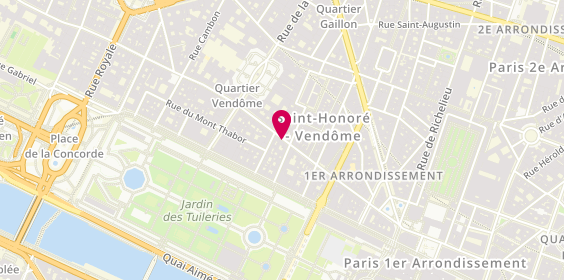 Plan de ESTEVES David, 217 Rue Saint Honoré, 75001 Paris