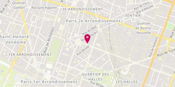 Plan de BARDE Chrystelle, 50 Rue Etienne Marcel, 75002 Paris