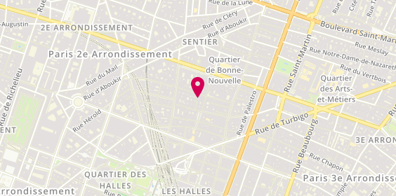 Plan de Saravy Paris, 29 Rue Saint Sauveur, 75002 Paris