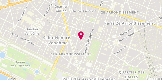 Plan de Cuts, 9 Rue Thérèse, 75001 Paris