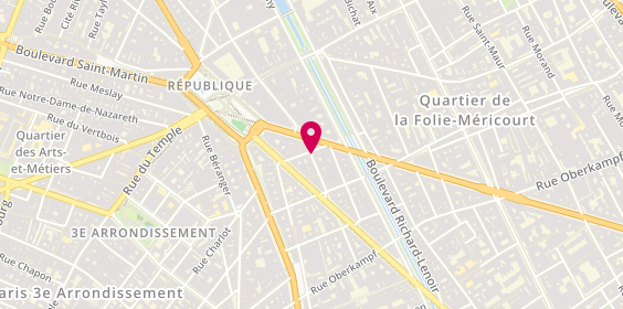 Plan de Maison Utopique, 42 Rue de Malte République, 75011 Paris