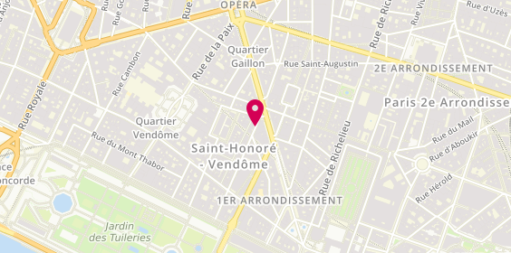 Plan de R2 Coiffure, 53 Rue Saint Roch, 75001 Paris