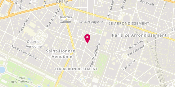 Plan de Gey, 43 Rue Petits Champs, 75001 Paris
