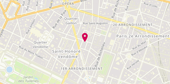 Plan de Coiffirst Opéra, 53 Rue des Petits Champs, 75001 Paris
