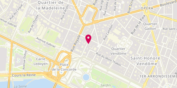 Plan de Nicolas Felice, 8 Rue Saint-Florentin, 75001 Paris
