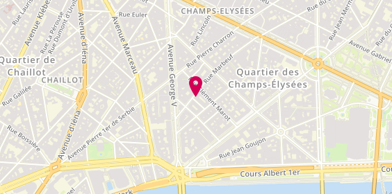 Plan de Louise, 10 Rue Marbeuf, 75008 Paris