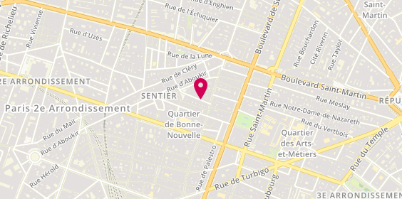 Plan de Skander Barbier Paris, 4 Rue Alexandrie, 75002 Paris