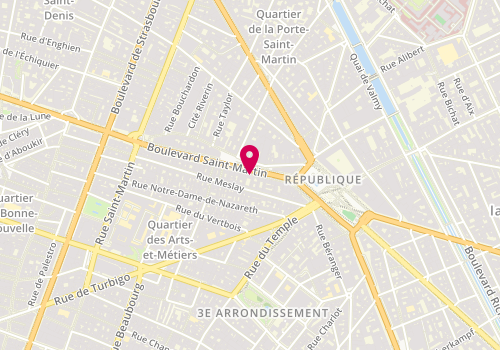 Plan de Evolu'tif, 15 Boulevard Saint Martin, 75003 Paris