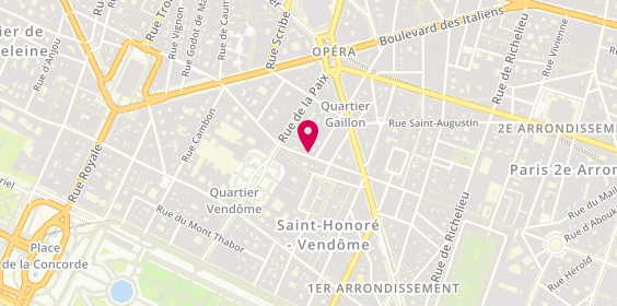 Plan de La Suite Dl, 20 Rue Danielle Casanova, 75002 Paris