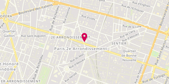 Plan de Franck Provost, 132 Rue Montmartre, 75002 Paris