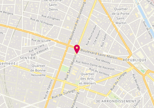 Plan de Mijoli, 328 Rue Saint-Martin, 75003 Paris