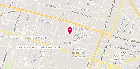 Plan de Salomé.A Coloriste, 10 Rue Beauregard, 75002 Paris