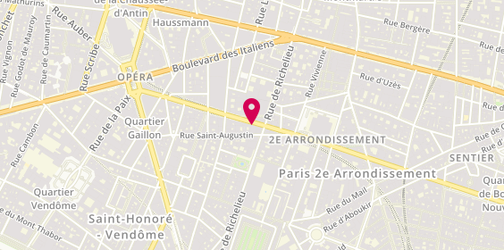 Plan de Marie Théodose, 7 Rue du 4 Septembre, 75002 Paris