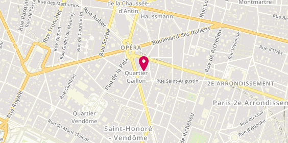 Plan de Avantages Coiffure, 21 Rue D&#039;Antin, 75002 Paris