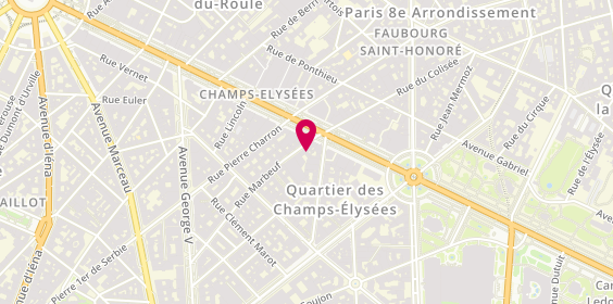 Plan de Coiff1Rst, 40 Rue Marbeuf, 75008 Paris