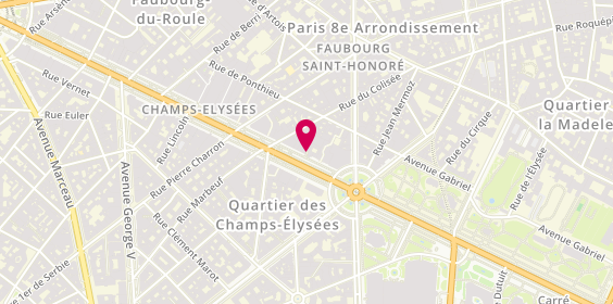 Plan de Mvm France, 34 Avenue Champs Elysées, 75008 Paris