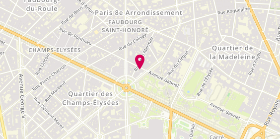 Plan de Bonhomme, 3 Rue de Ponthieu, 75008 Paris