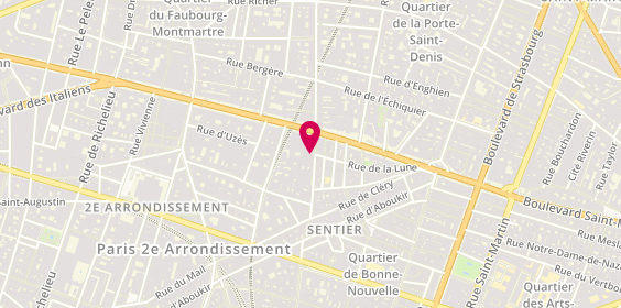 Plan de Jean Claude Aubry Basic, 33 Rue Poissonnière, 75002 Paris