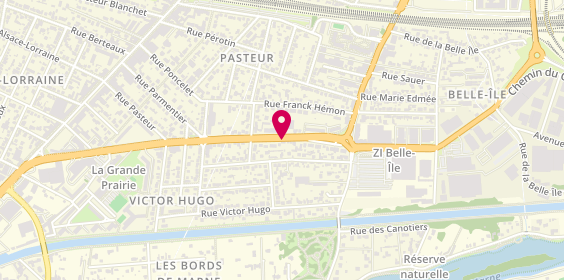 Plan de Grazy Stylinghair, 72 Avenue du General de Gaulle, 77500 Chelles