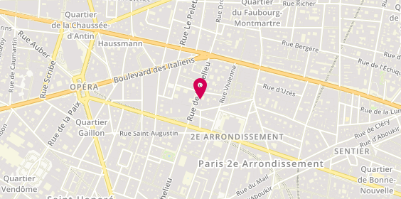 Plan de Hair Studio Greet, 90 Rue de Richelieu, 75002 Paris
