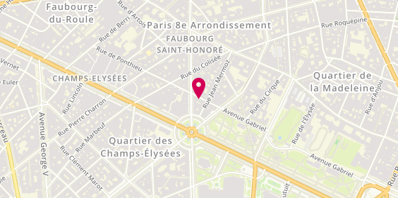Plan de Rino de Nicolo, 7 Rue de Ponthieu, 75008 Paris