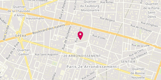 Plan de AUFFRAY Jérôme, 7 Rue Saint Marc, 75002 Paris