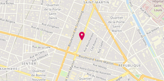 Plan de Coiffure d'Or, 38 Rue du Faubourg Saint-Martin 38 40, 75010 Paris