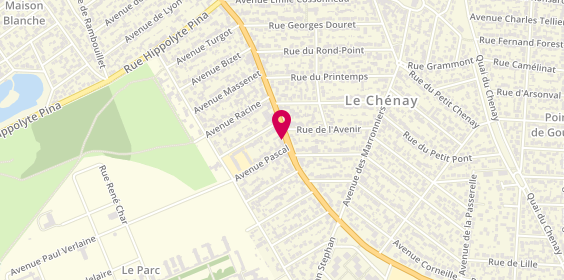Plan de Oktilya, 112 Rue Vaillant Couturier, 93330 Neuilly-sur-Marne