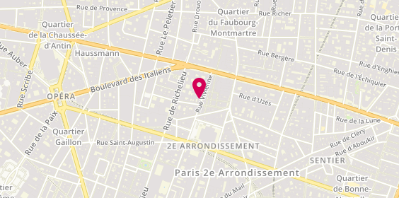 Plan de Bon'Art Design, 41 Rue Vivienne, 75002 Paris
