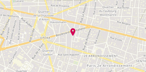 Plan de Tiflo Coiffure, 26 Rue de Gramont, 75002 Paris