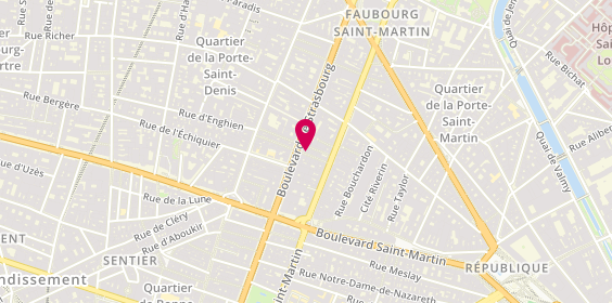 Plan de Senegal Diarry Coifffure, 8 Rue Gustave Goublier, 75010 Paris
