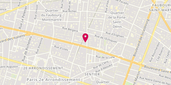 Plan de Mewan Concepteur de Beauté Coiffeur, 3 Rue du Faubourg Poissonnière, 75009 Paris