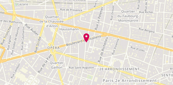 Plan de Coiffure Créative, 30 Rue de Gramont, 75002 Paris