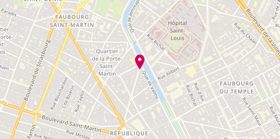 Plan de RVégétal, 36 Rue Beaurepaire, 75010 Paris