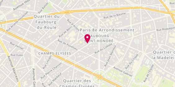 Plan de Beati Corpus IJA International, 102 Rue la Boétie, 75008 Paris