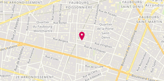 Plan de Yves Loyeux, 45 Rue d'Enghien, 75010 Paris