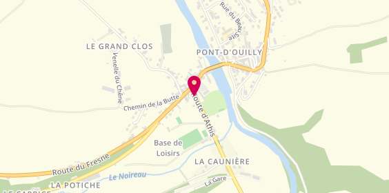 Plan de Attentifs, 5 Rue du Stade René Vallée, 14690 Pont-d'Ouilly