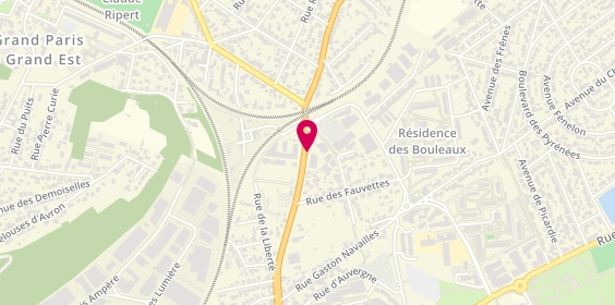 Plan de Toute Coiffure, 230 Bis Rue Paul et Camille Thomoux, 93330 Neuilly-sur-Marne