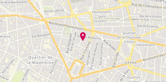 Plan de Adriano Faria Coiffure, Rue
8 Rue Greffulhe, 75008 Paris